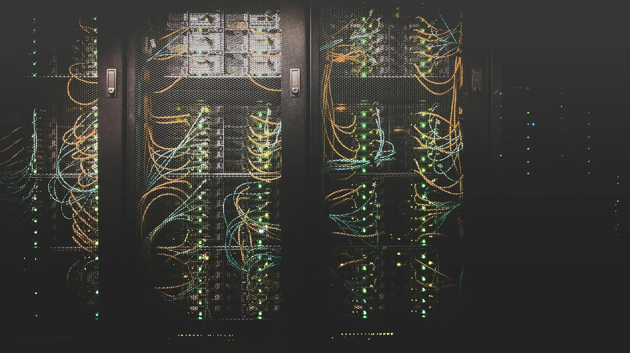 Fiber in racks